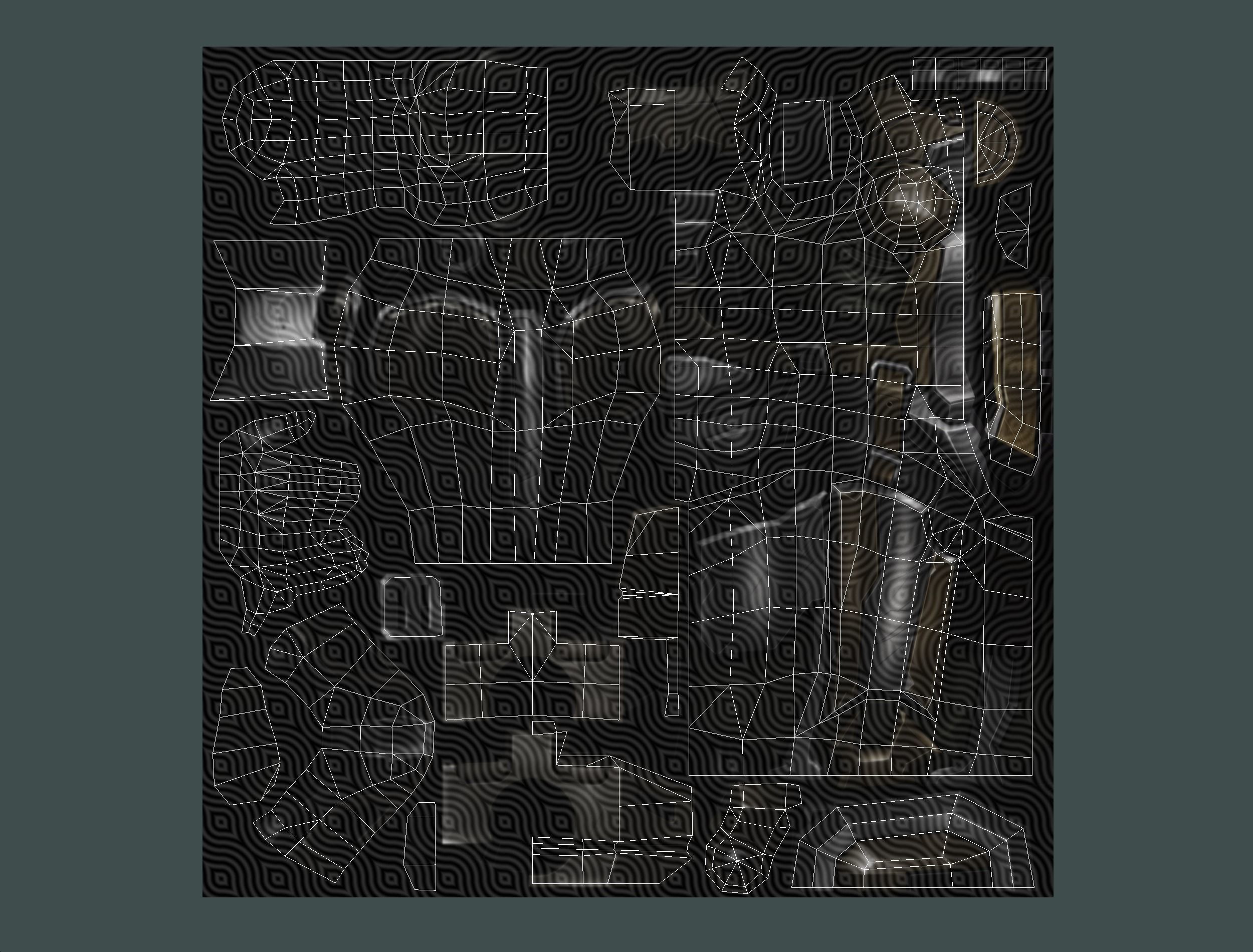 Cartoon Sci-Fi Cyborg Drone Sniper Soldier Low-poly 3D model_68