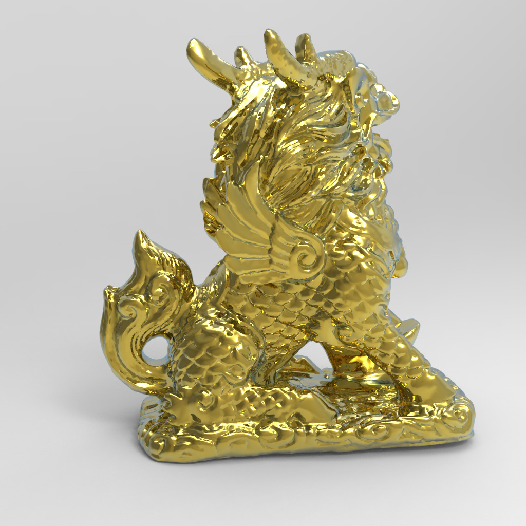 The Majestic Kirin A Symbol of Prosperity and Protection 3D print model_5