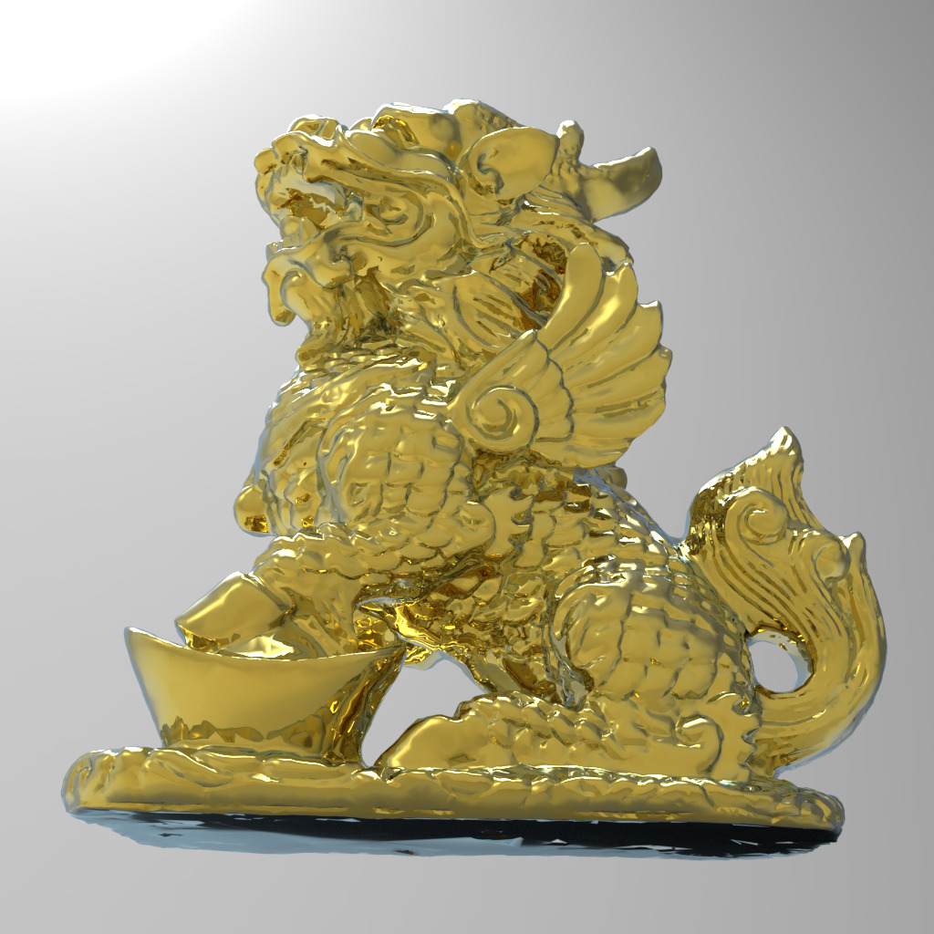 The Majestic Kirin A Symbol of Prosperity and Protection 3D print model_10