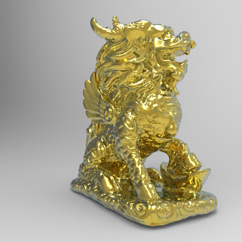 The Majestic Kirin A Symbol of Prosperity and Protection 3D print model_7