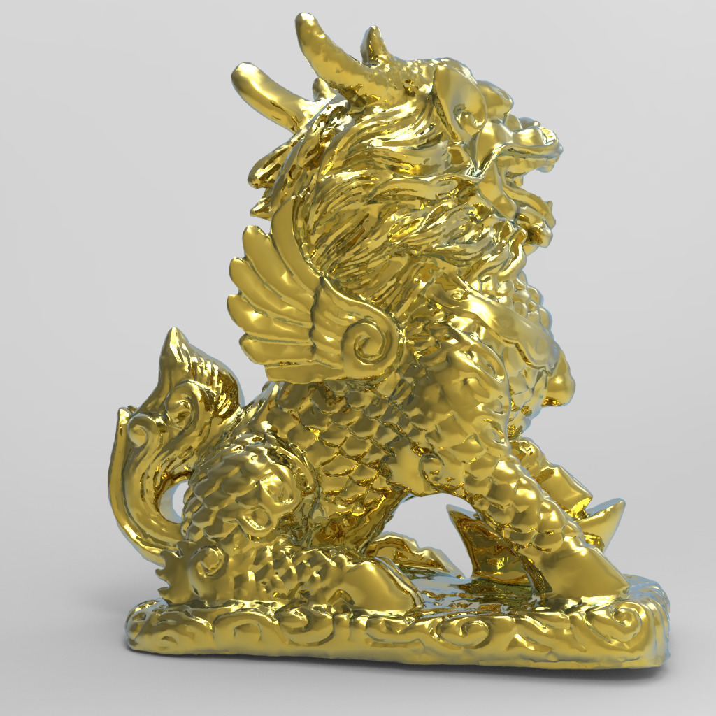 The Majestic Kirin A Symbol of Prosperity and Protection 3D print model_12
