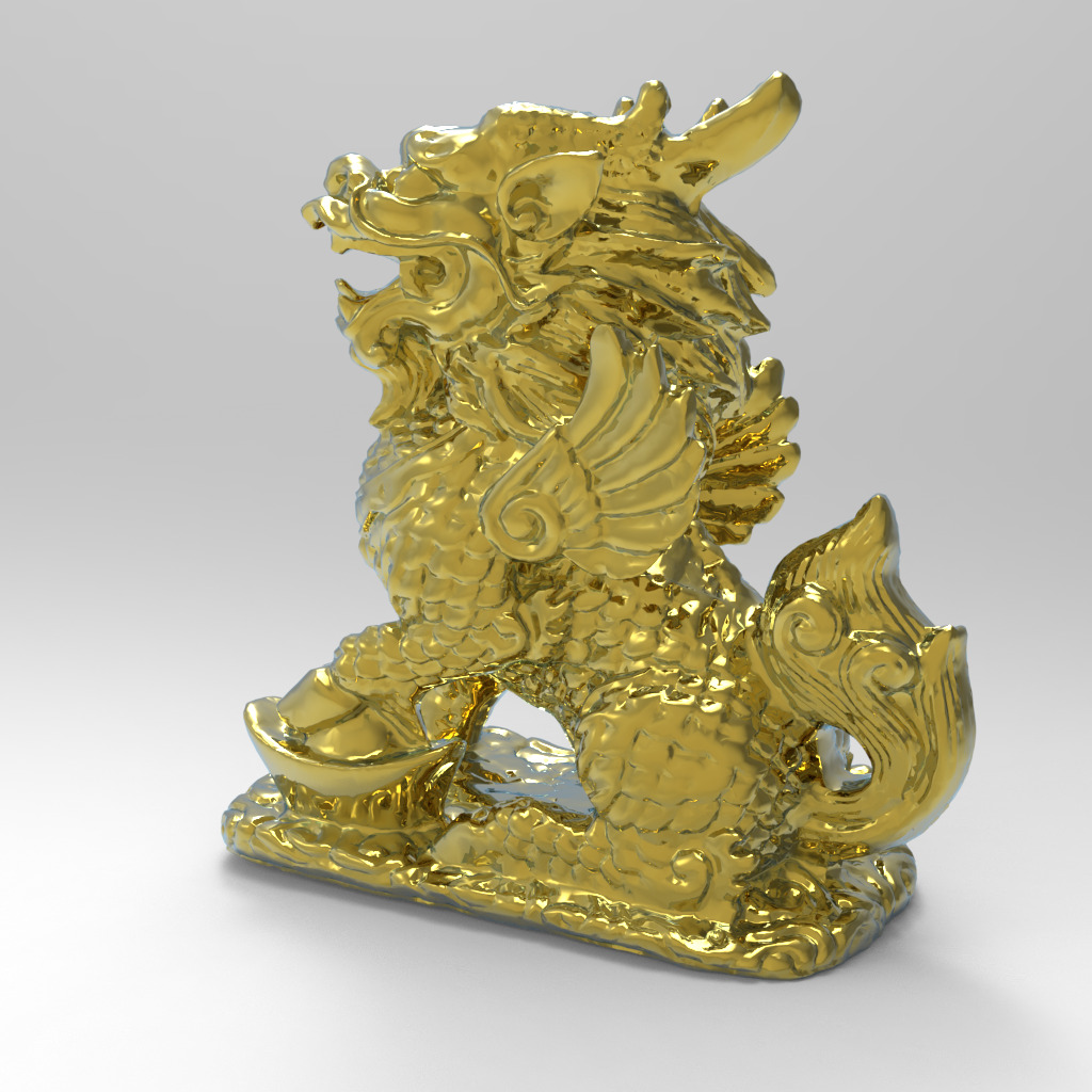 The Majestic Kirin A Symbol of Prosperity and Protection 3D print model_2