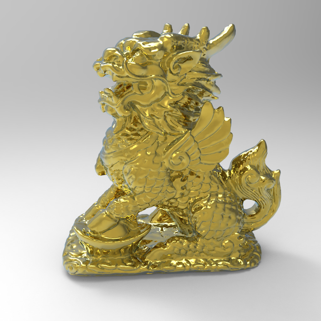 The Majestic Kirin A Symbol of Prosperity and Protection 3D print model_1