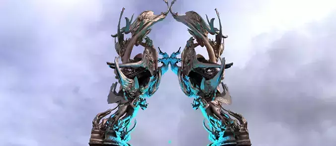 Occult bone arch 3D model