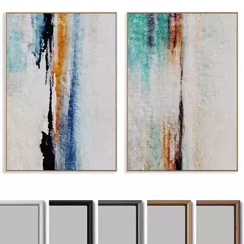 Abstract Painting Frame set 04
