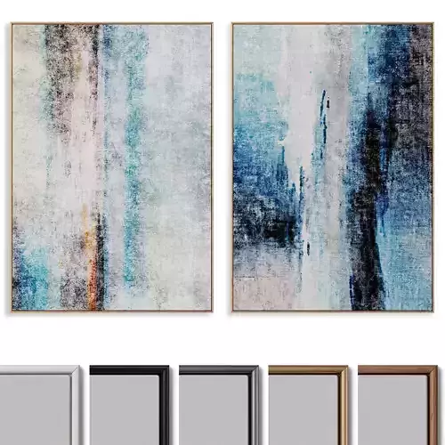 Abstract Painting Frame set 05
