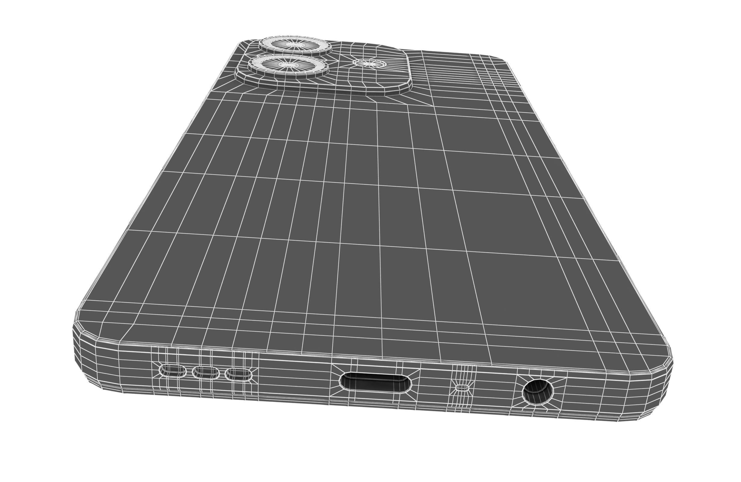 OPPO A3x Nebula Red 3D model_20