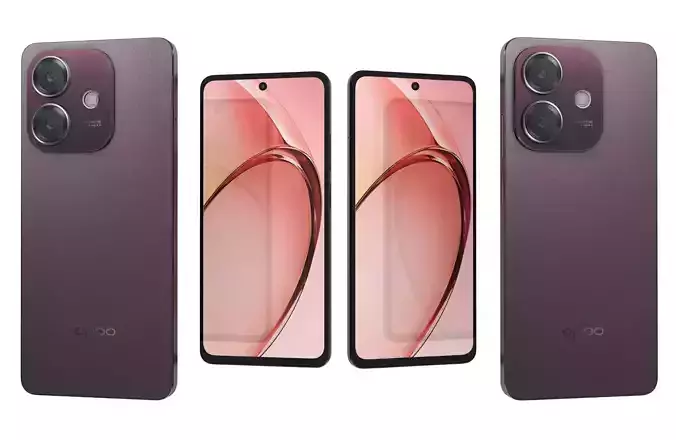 OPPO A3x Nebula Red