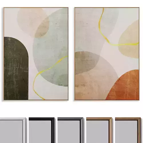 Abstract Painting Frame set 05