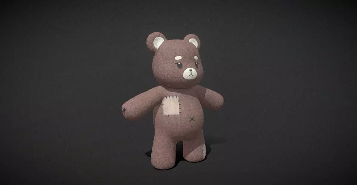 Junjun Bear 3D model_0