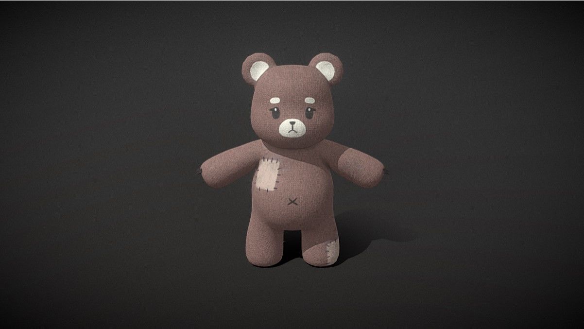 Junjun Bear 3D model_1