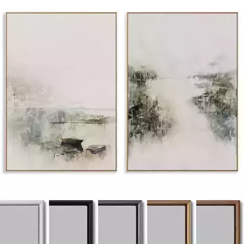 Abstract Painting Frame set 08