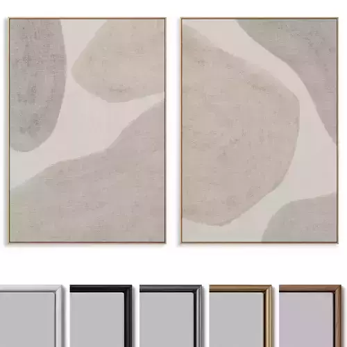 Abstract Painting Frame set 09