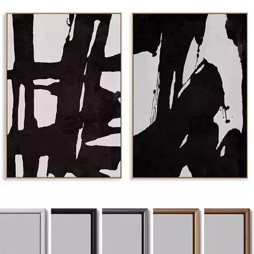 Abstract Painting Frame set 011