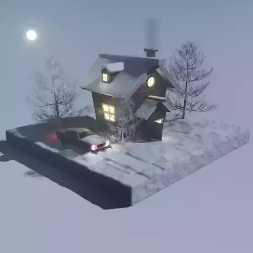 Winter Snow House
