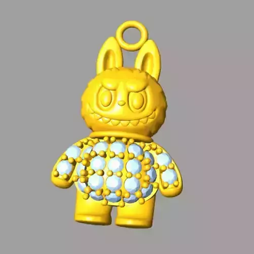 LABUBU DIAMOND PENDANT  MD009