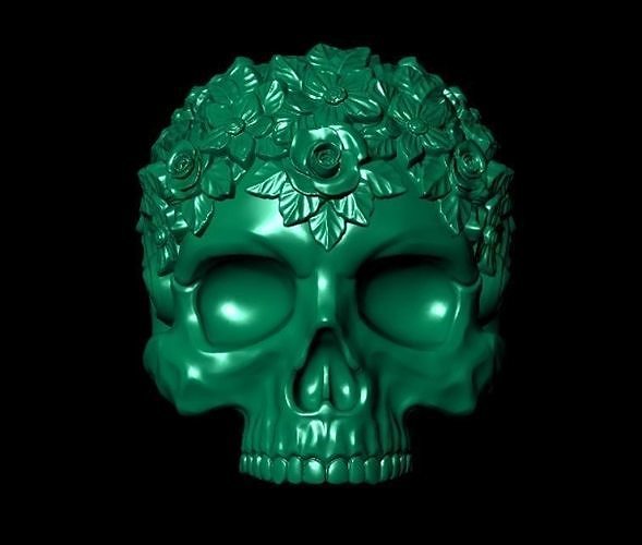 Skull Ring Free 3D print model