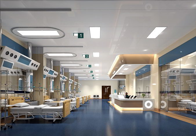 Full Collection of Hospital clinic Dentistry model 3D model