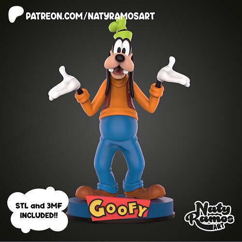 GOOFY 3D print model