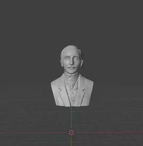 Robert von Lieben 3D print model