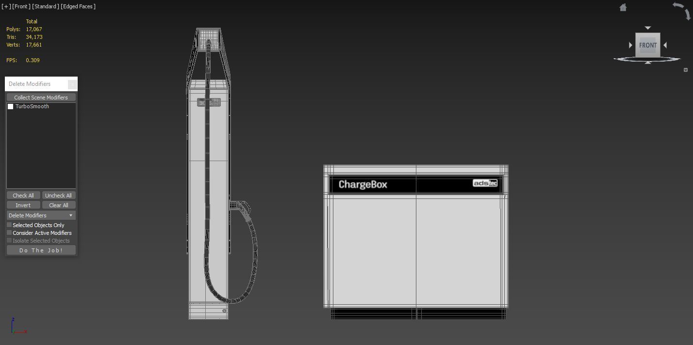 Ads Tec Ultra Fast EV Charging Station 3D model_3
