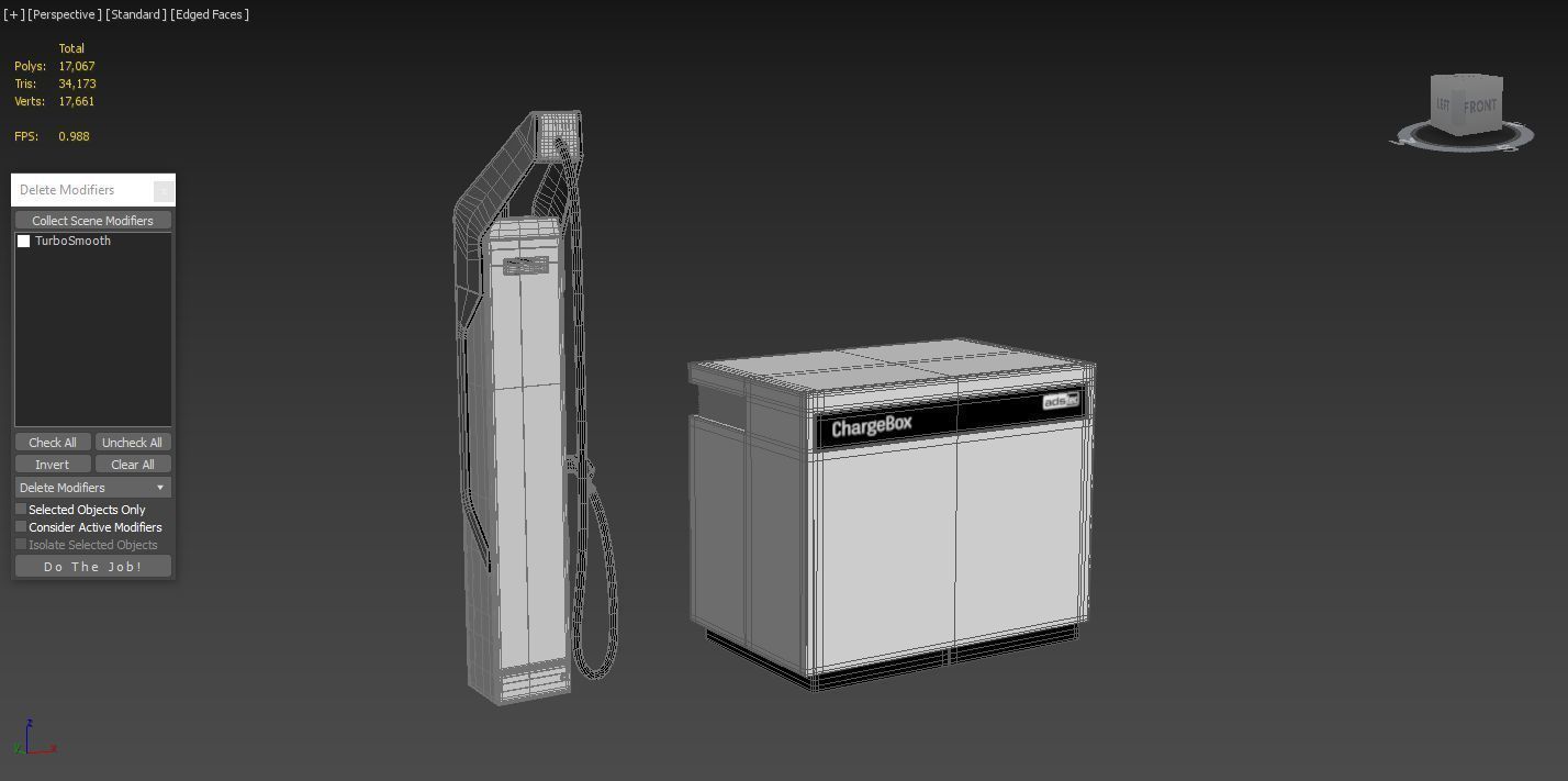 Ads Tec Ultra Fast EV Charging Station 3D model_4