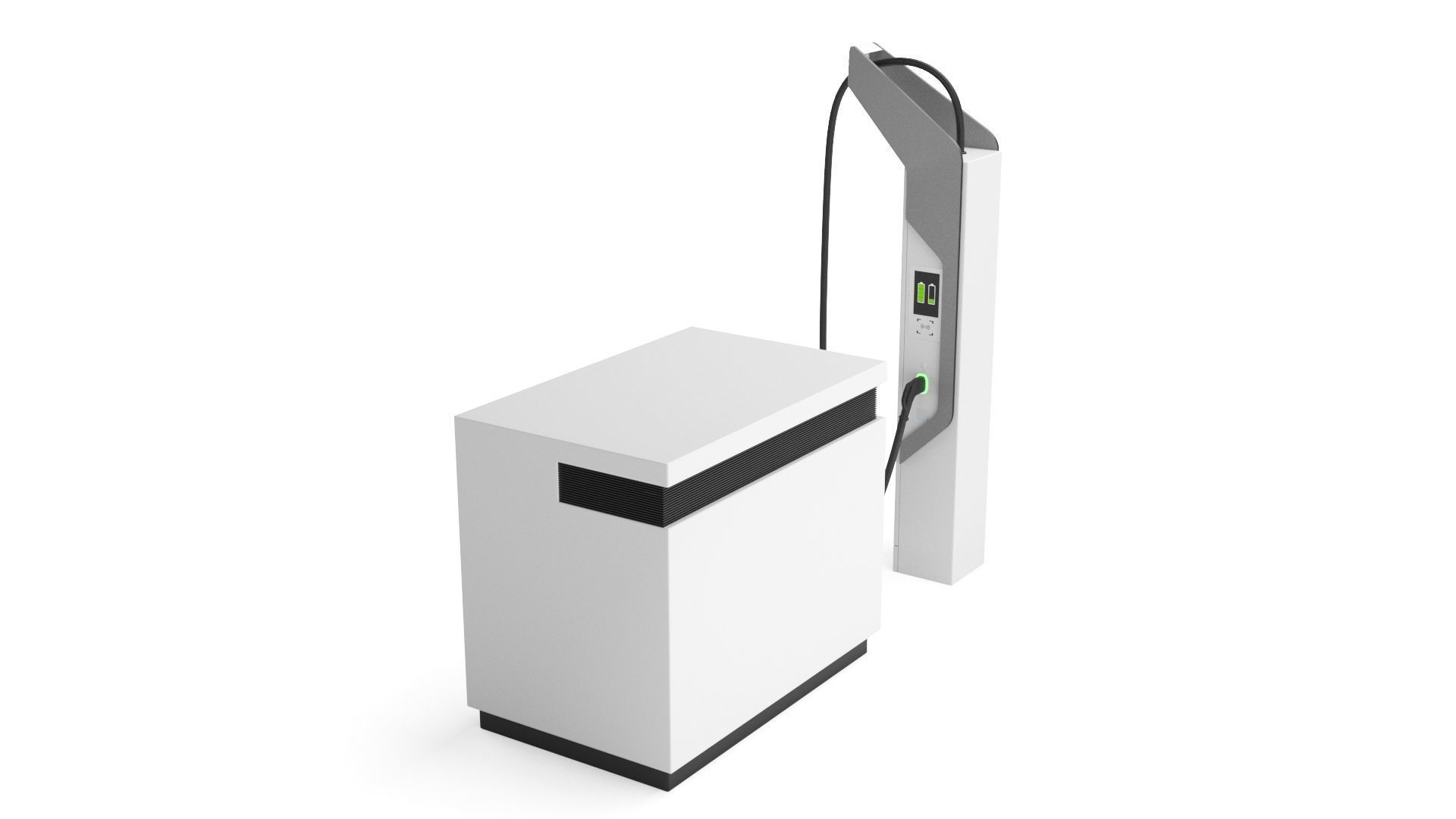 Ads Tec Ultra Fast EV Charging Station 3D model_7