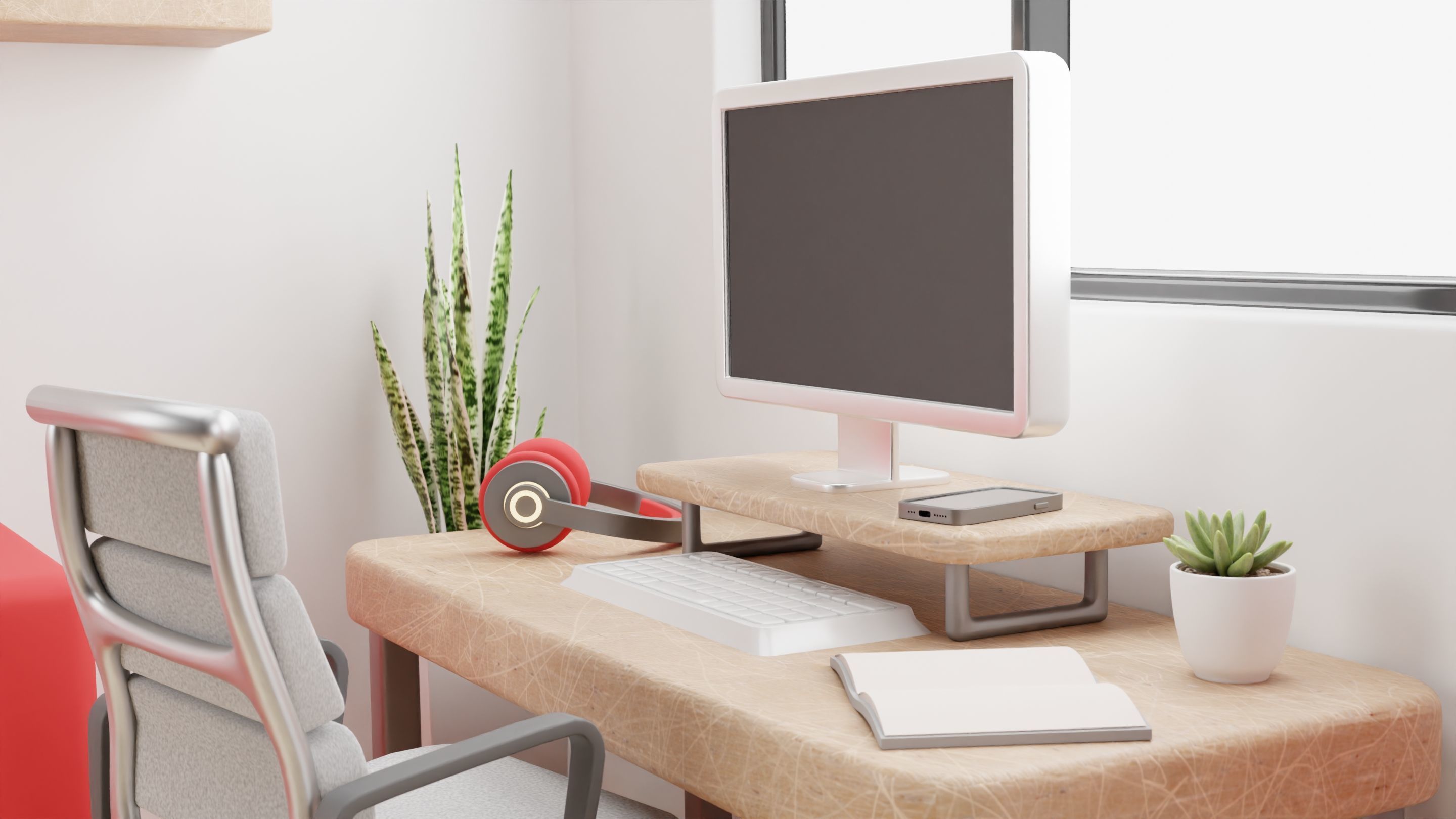 Room isometric 3D model_1