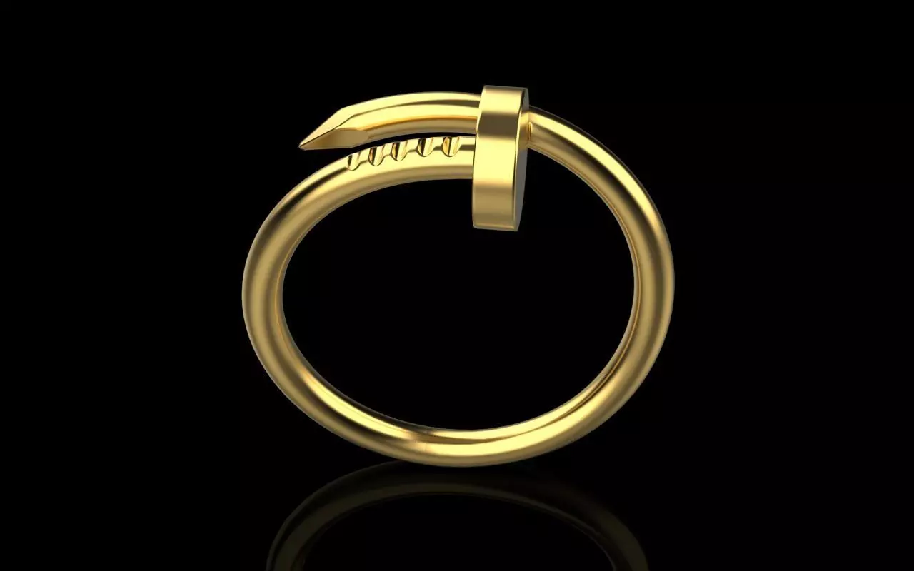 Cartier Nail 3d print model 3D print model_0