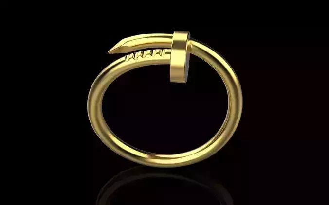 Cartier Nail 3d print model