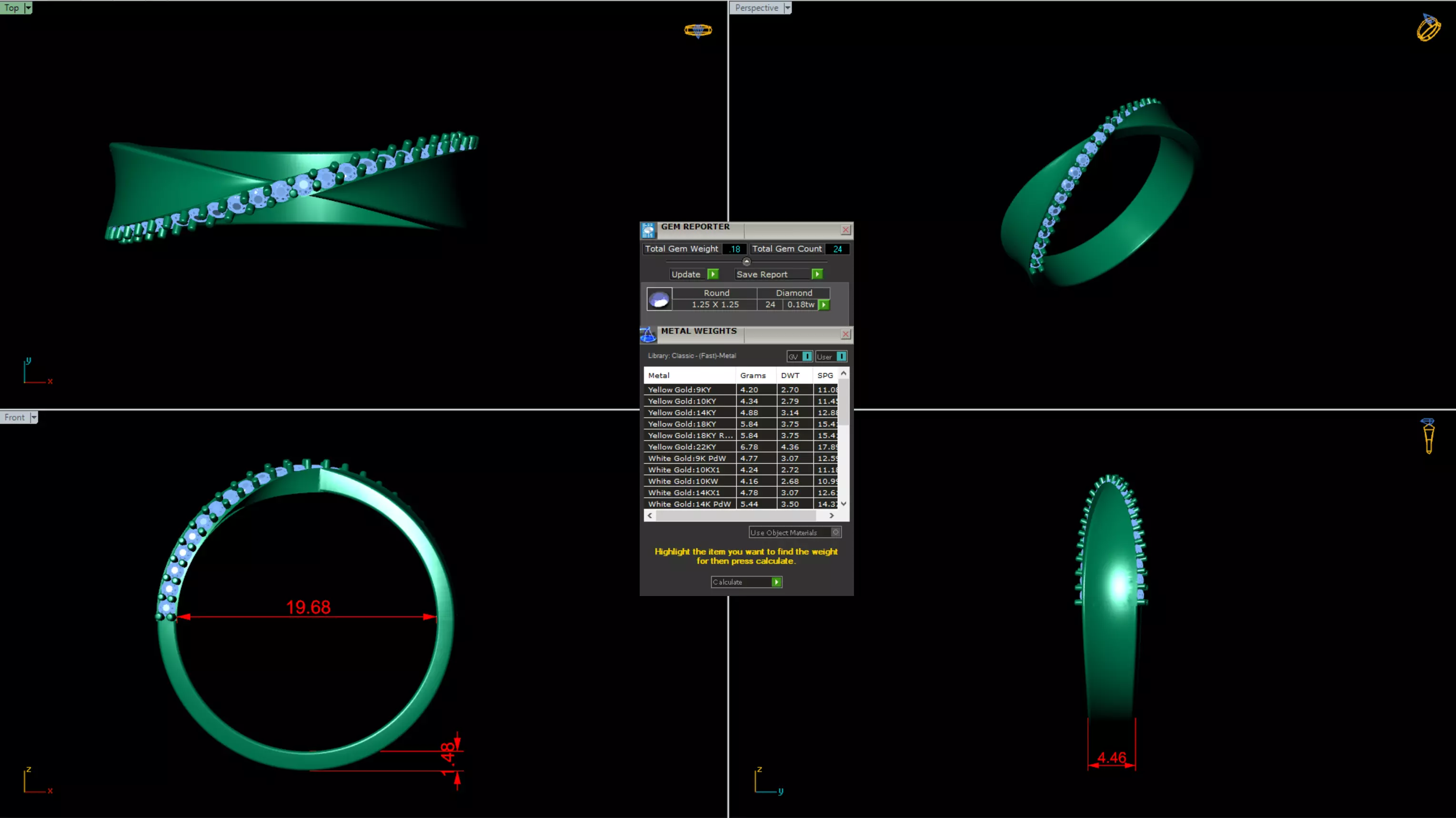 Simple ring Free 3D print model