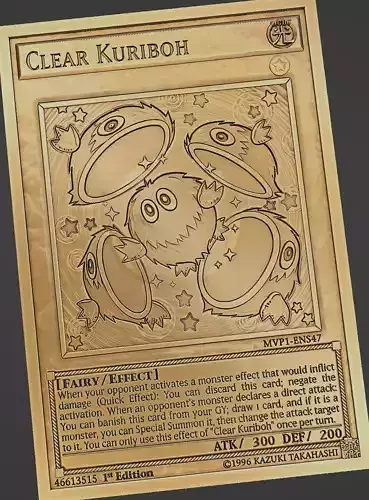 Clear Kuriboh - yu-gi-oh