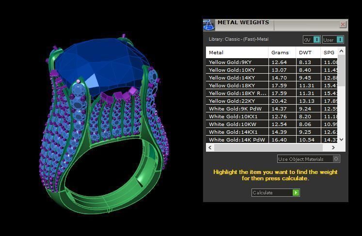 Rings 3D print model_5