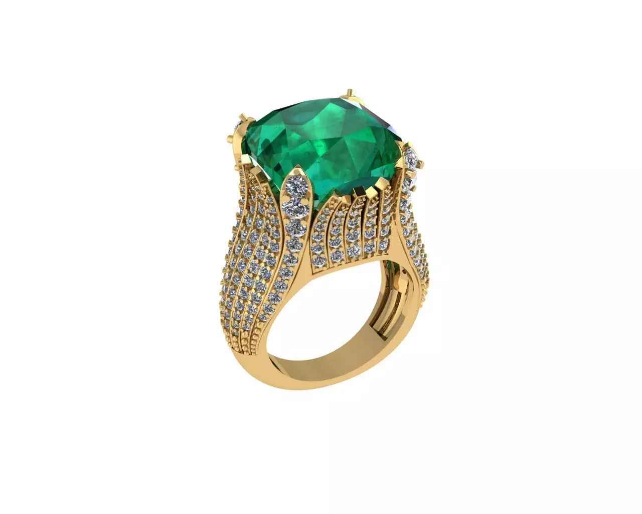 Rings 3D print model_0