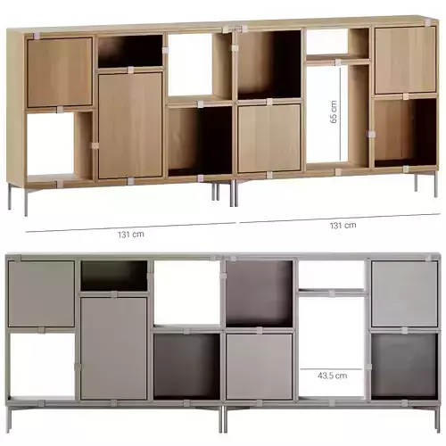 Muuto Stacked Storage System Configurations 6