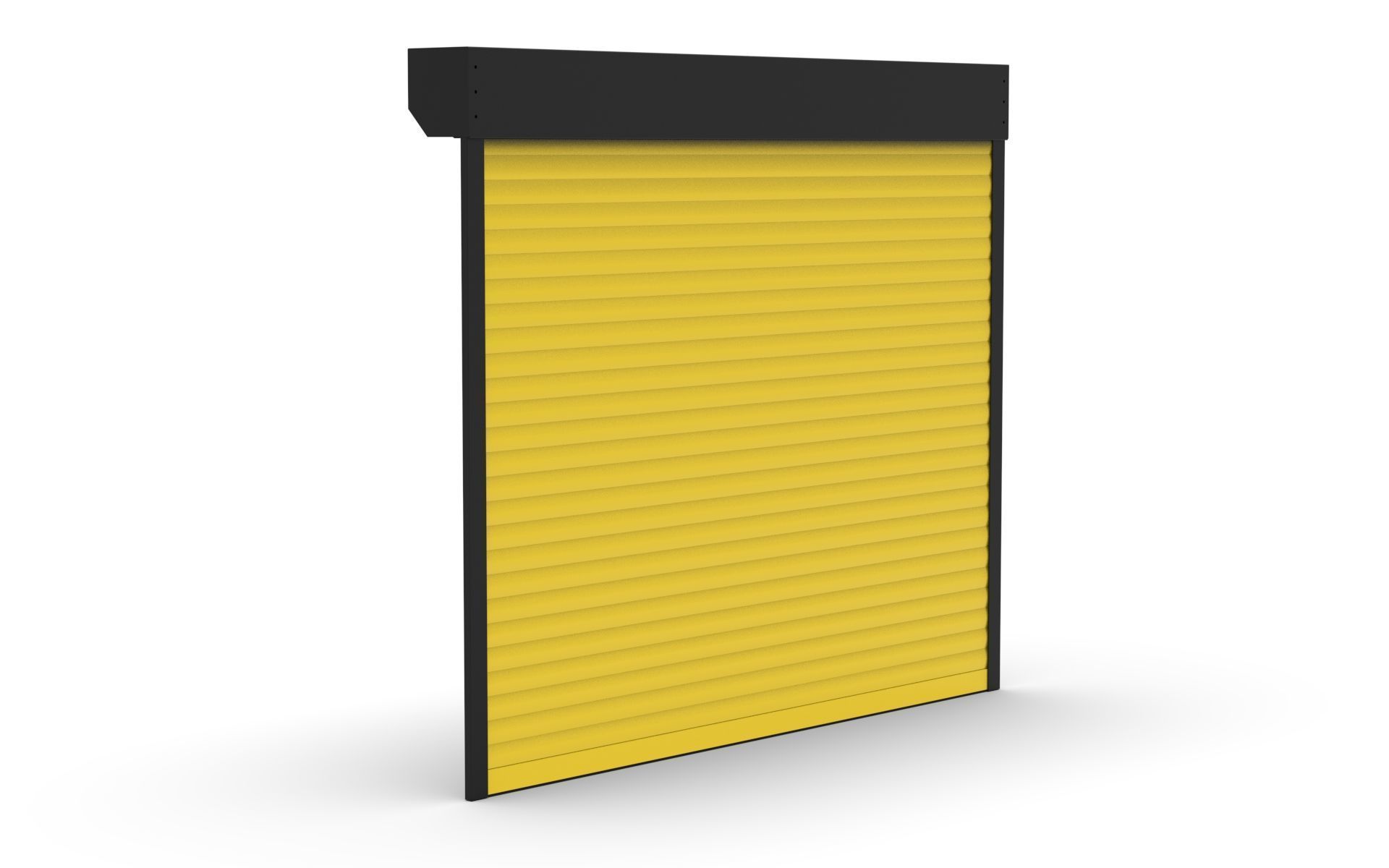 Roller Shutter 3D model_2
