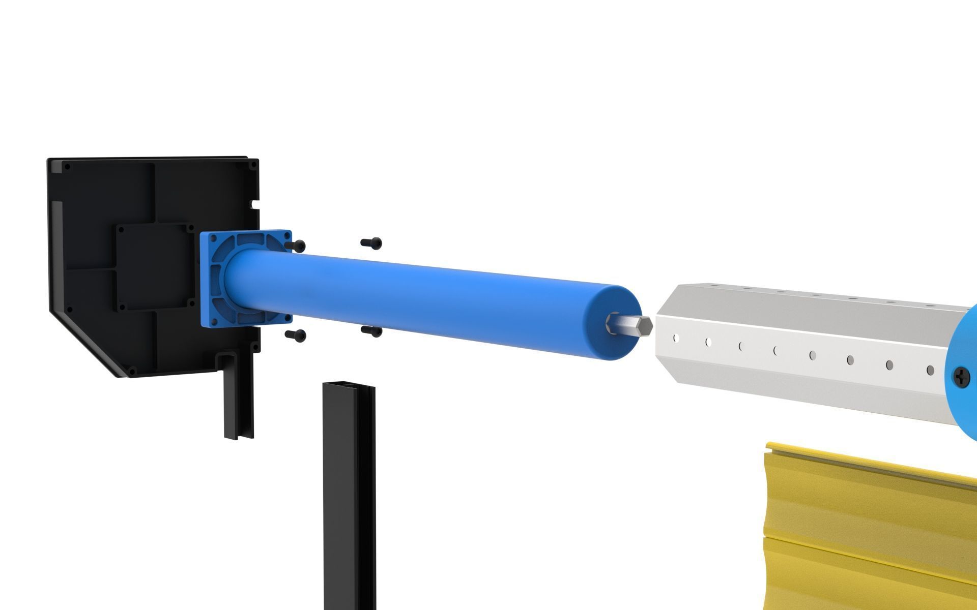 Roller Shutter 3D model_5