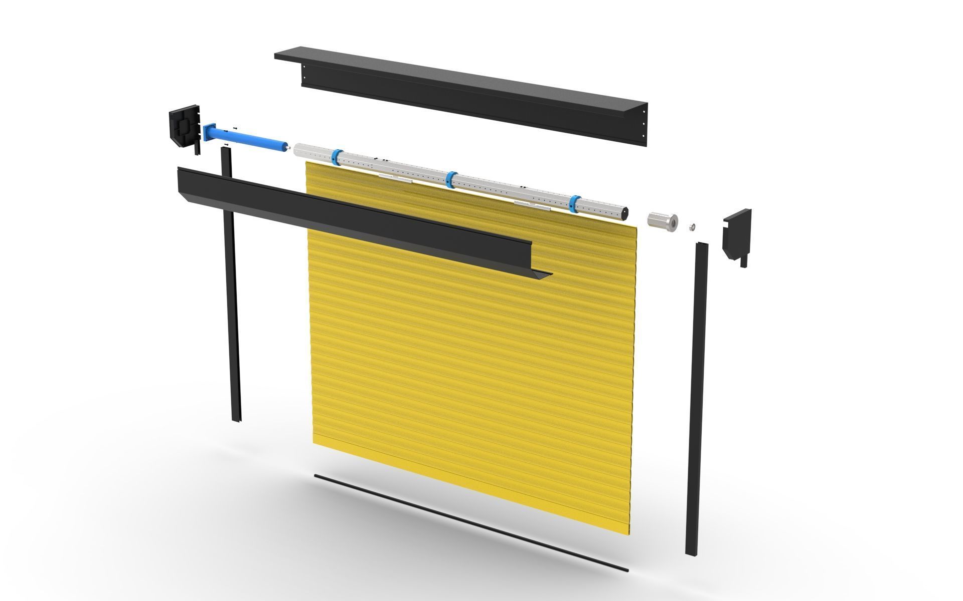 Roller Shutter 3D model_3