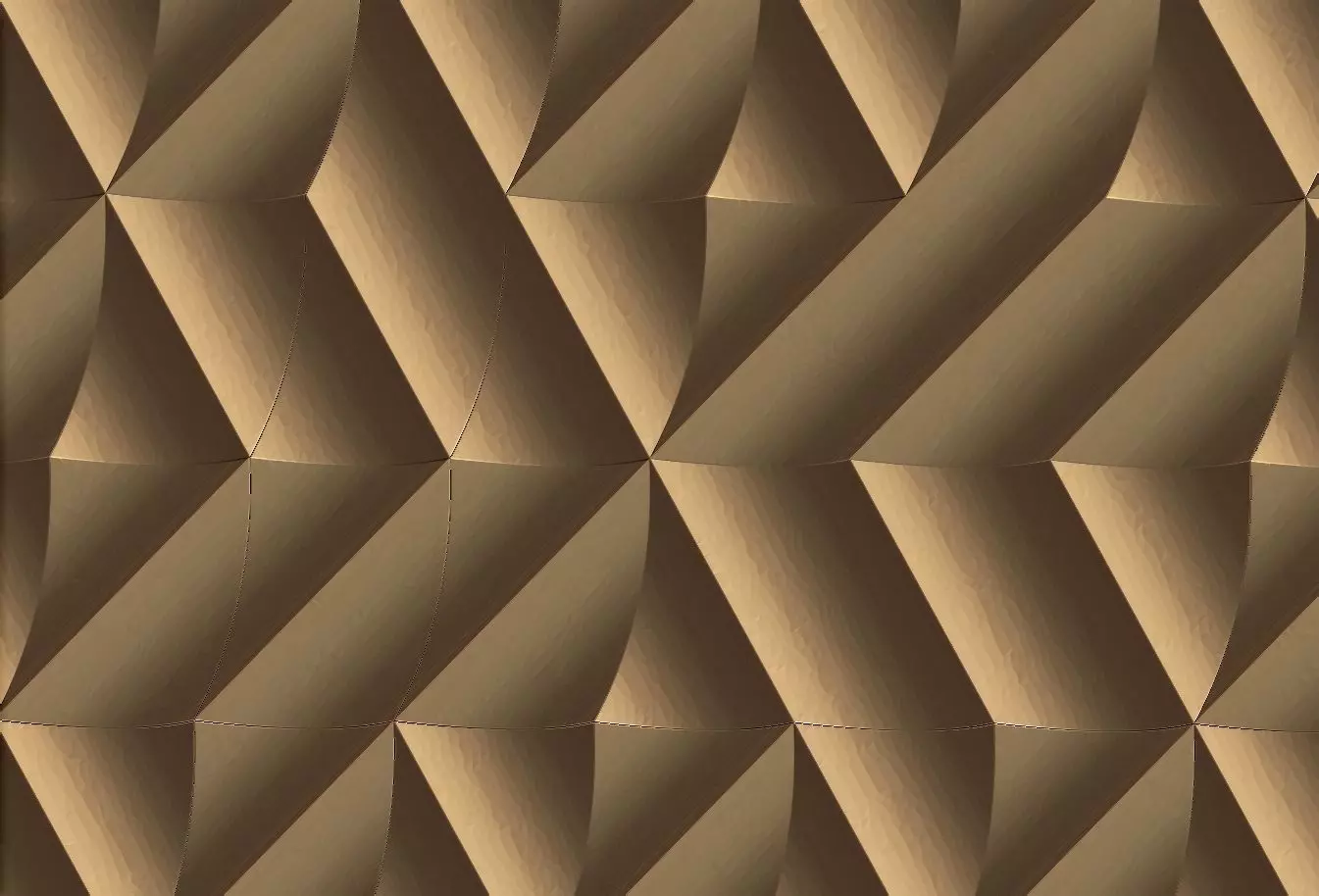 wall pattern geometric relief Low-poly 3D model_0