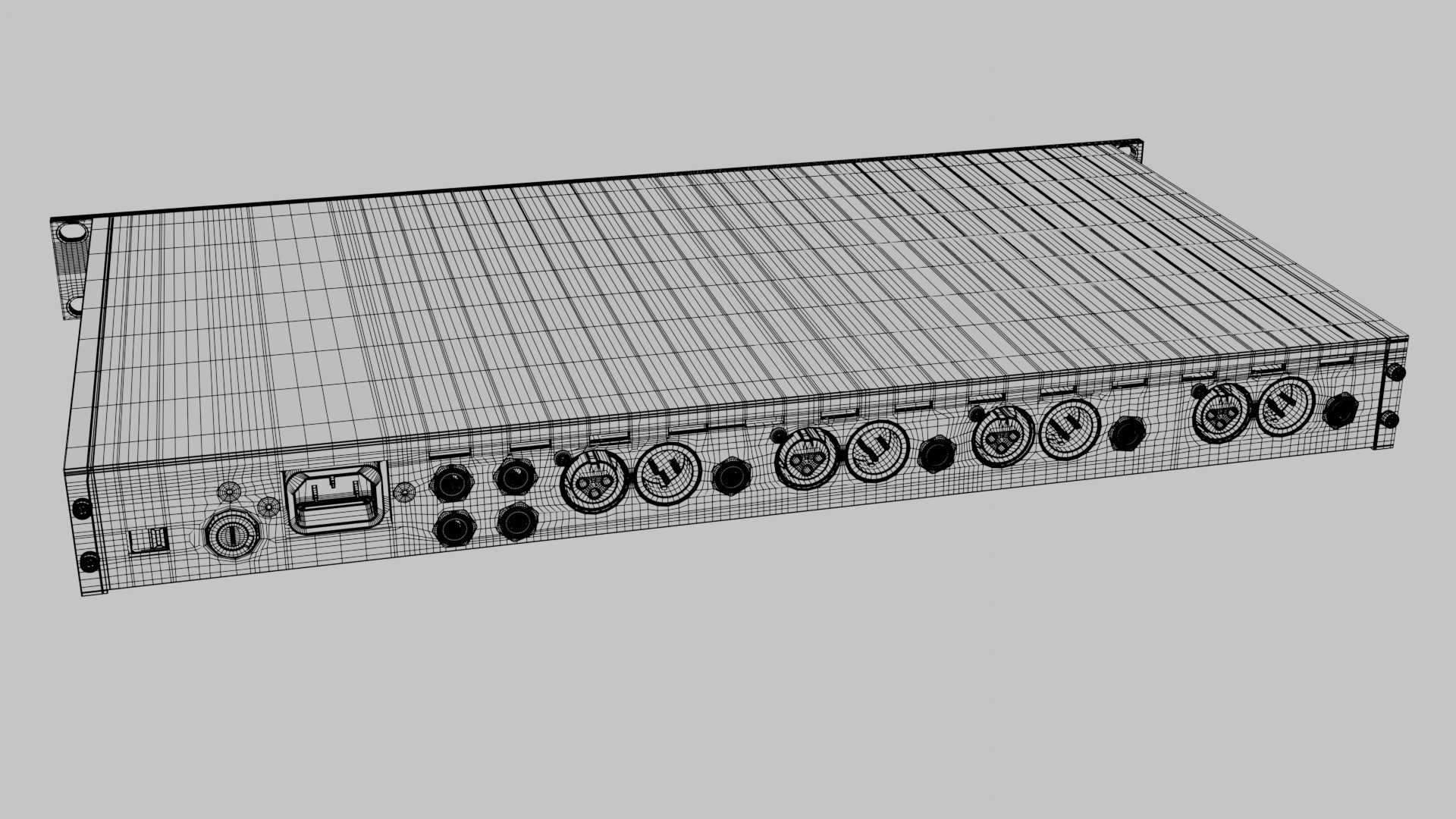 API Audio 3124MV 3D model_12