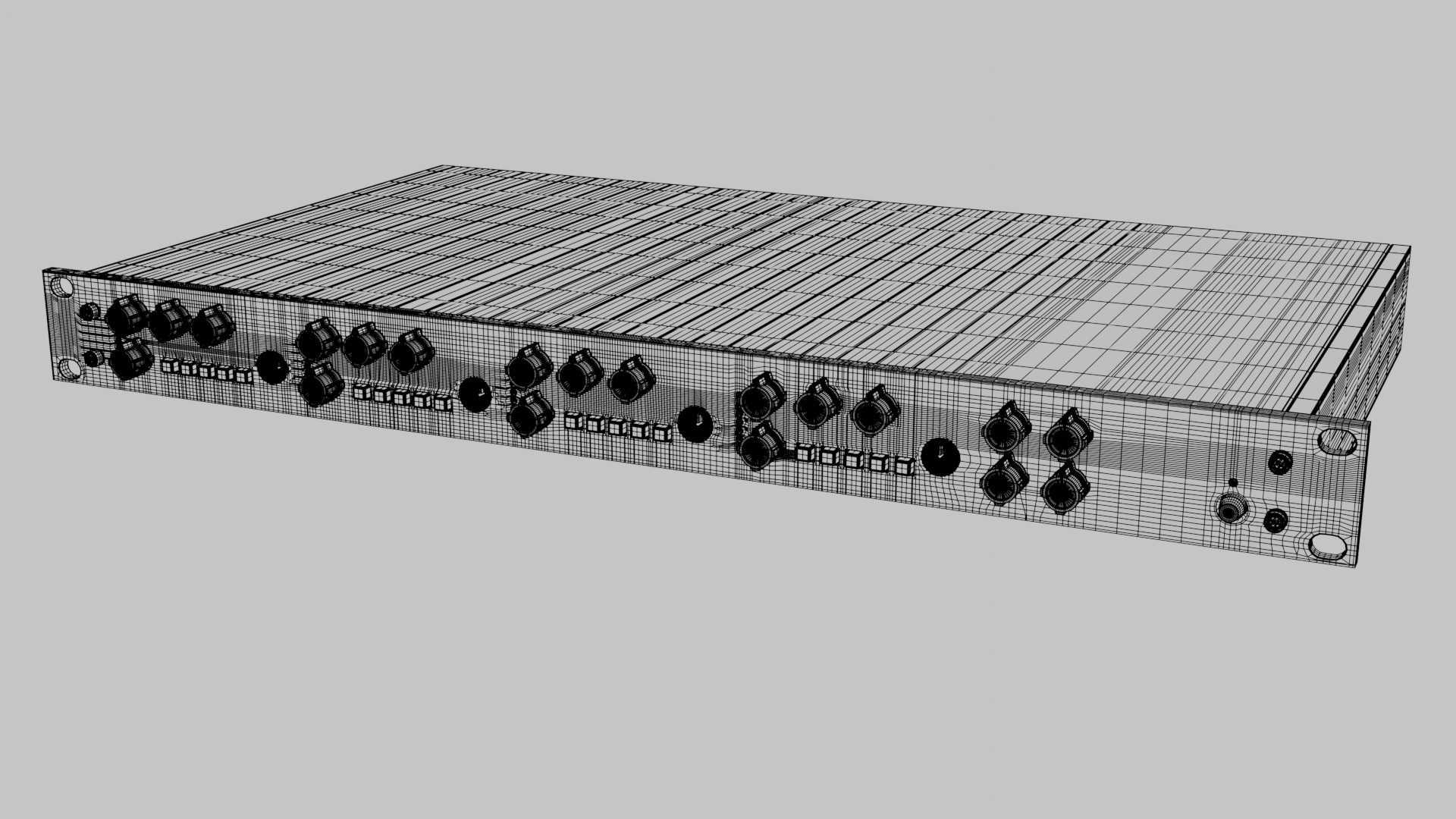 API Audio 3124MV 3D model_11