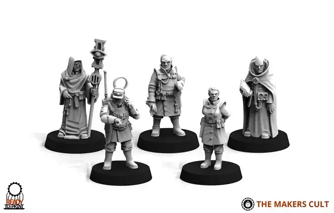 Universal Guard - War Council 3D print model