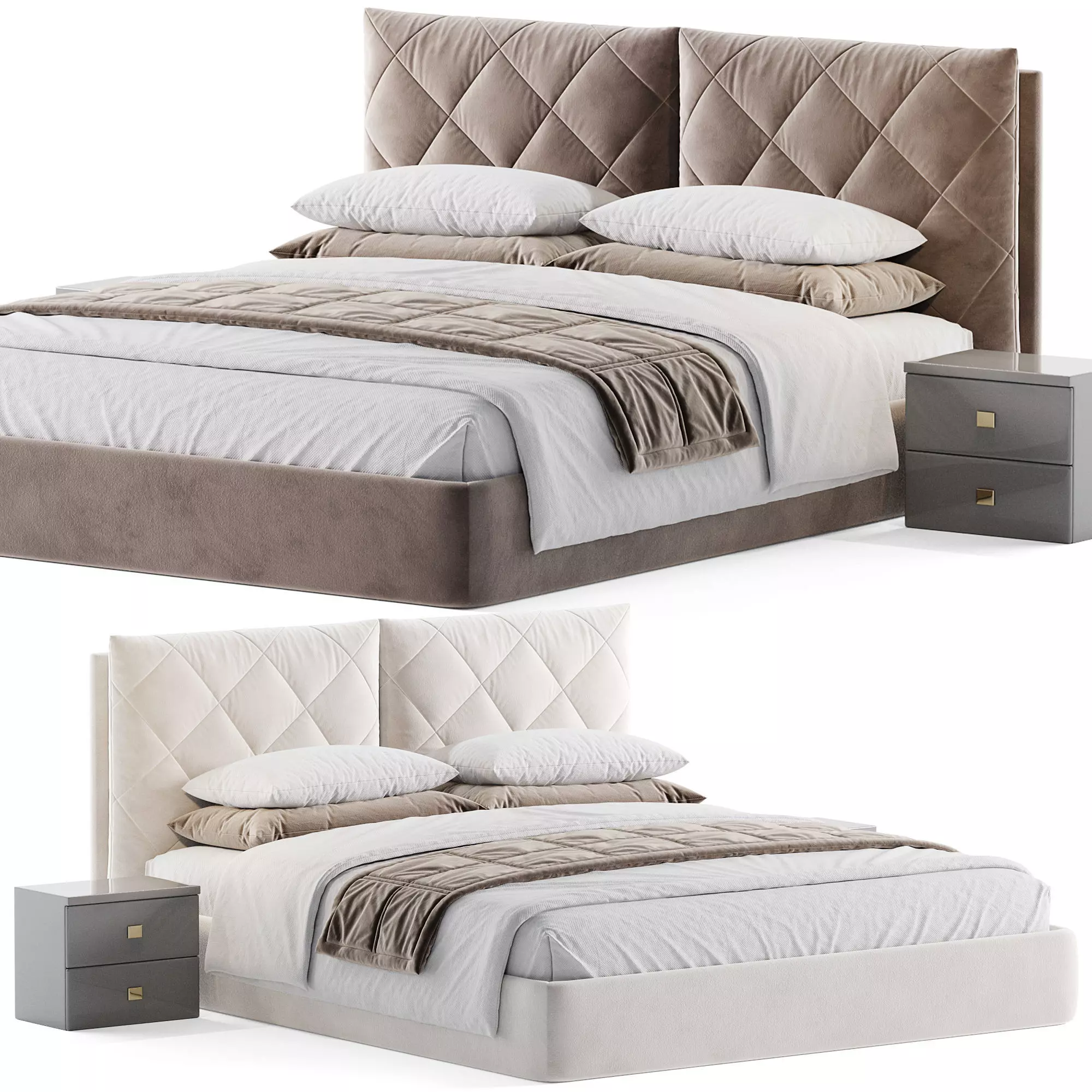 Felis Allen Bed 3D model