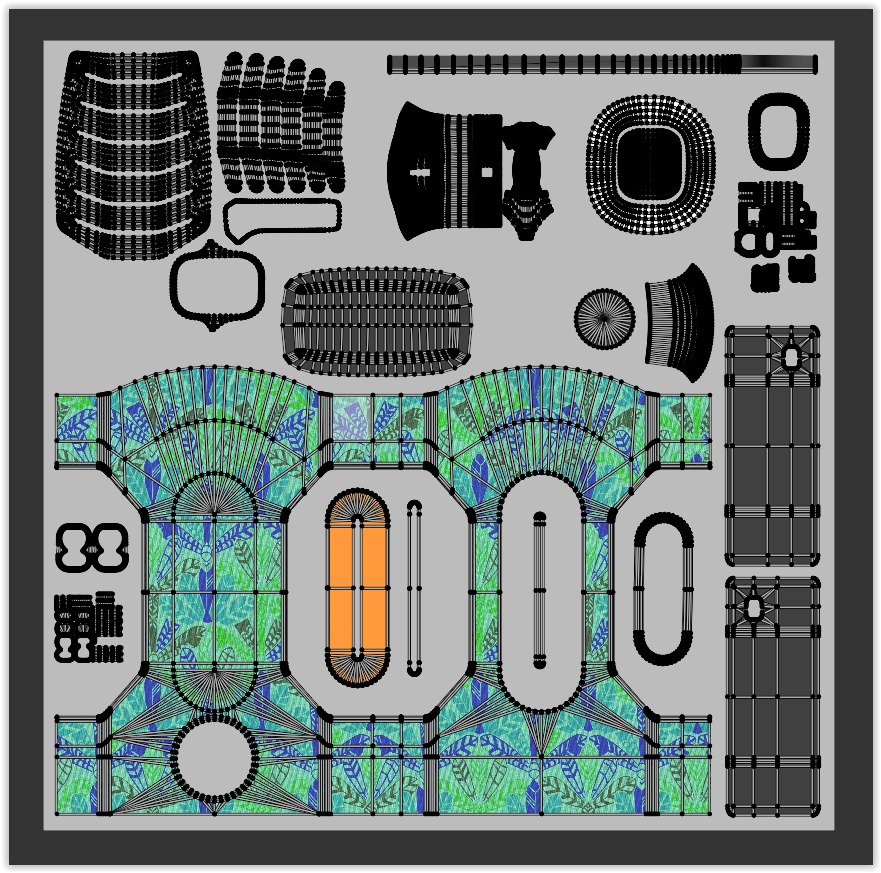 EV charger IX PBR 8K 3D model_7