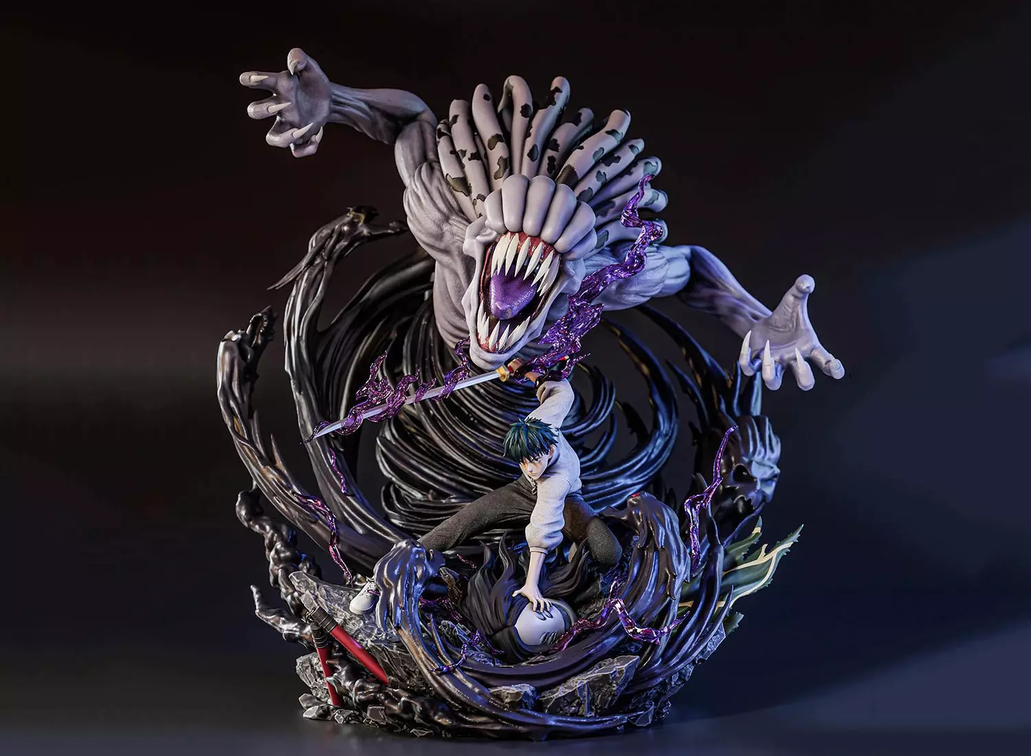 Okkotsu Yuta with Cursed Rika 3D Model Ready to Print 3D print model