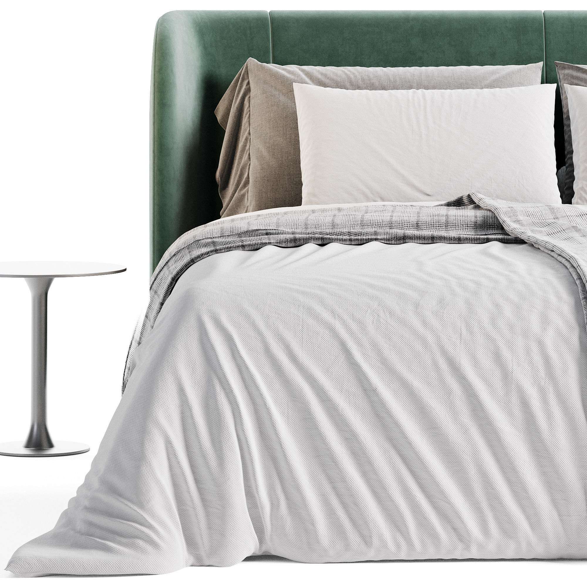 Ikea Tufjord Bed 3D model_4