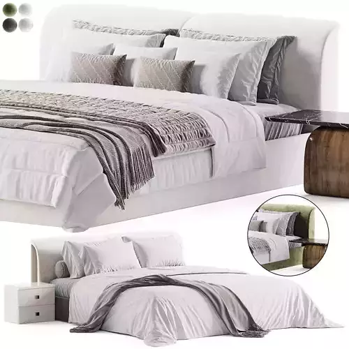 Master bed by Formitalia