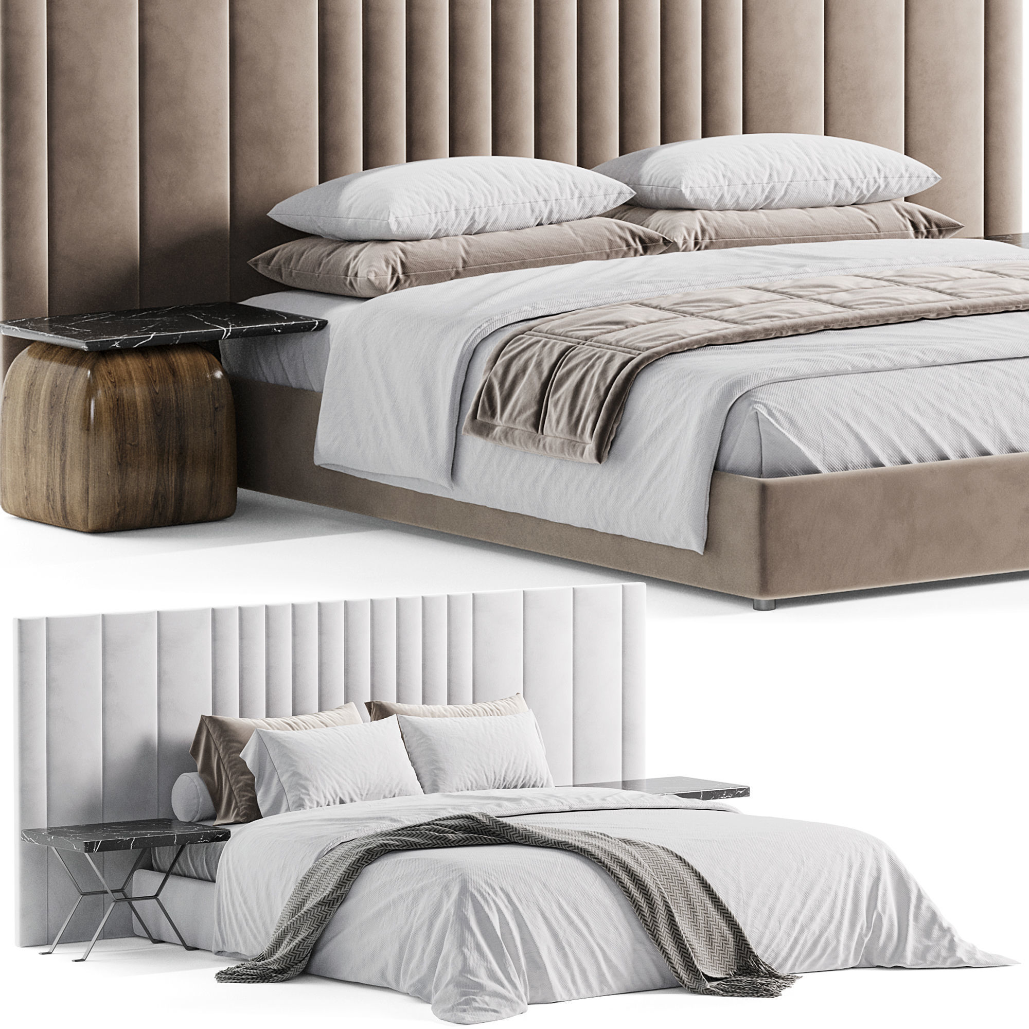 Materlux bed by Sensorsleep 3D model_1