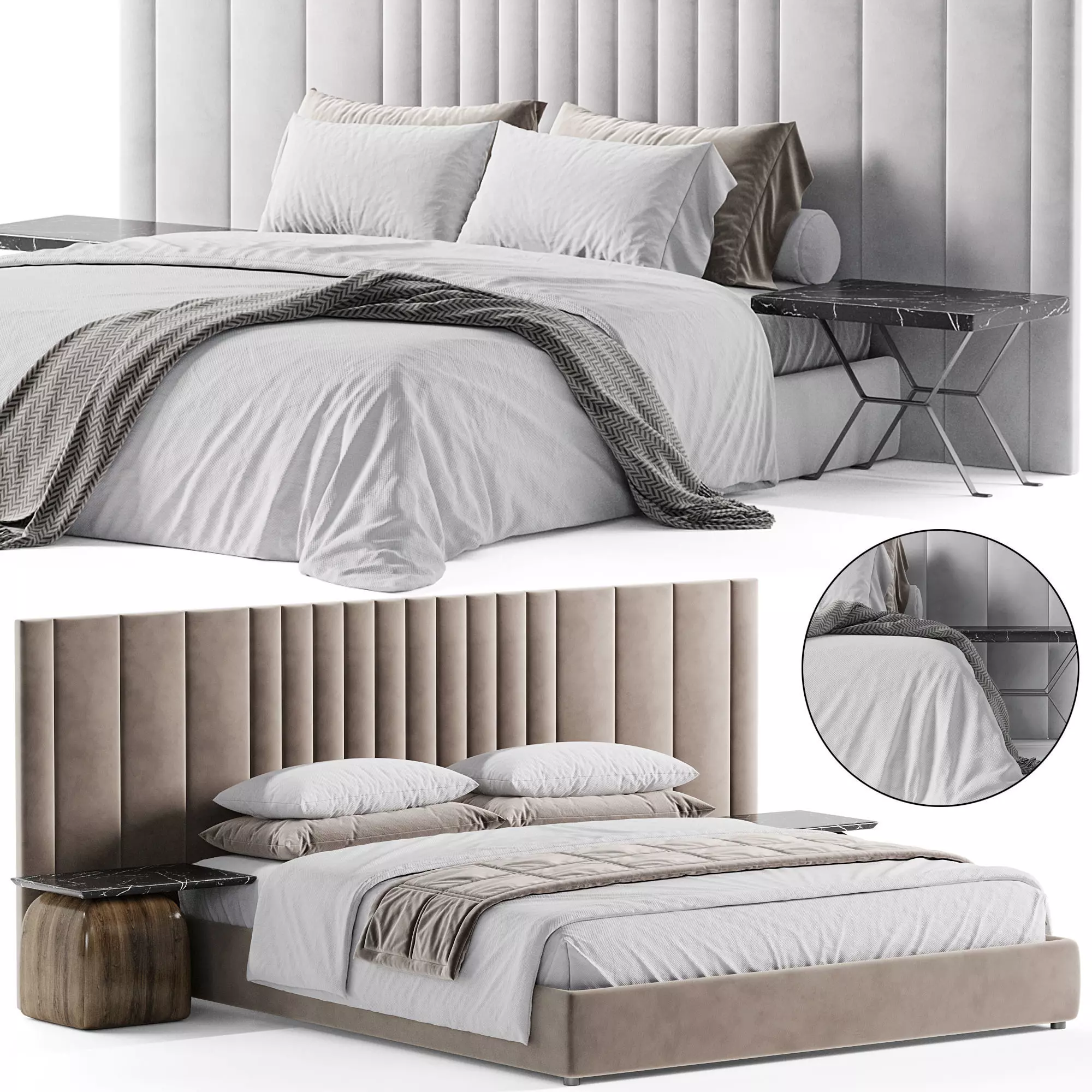 Materlux bed by Sensorsleep 3D model_0