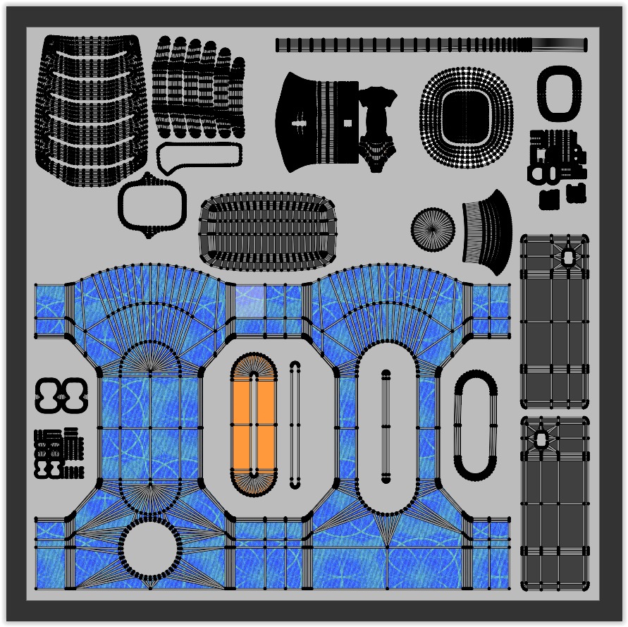 EV charger X PBR 8K 3D model_8